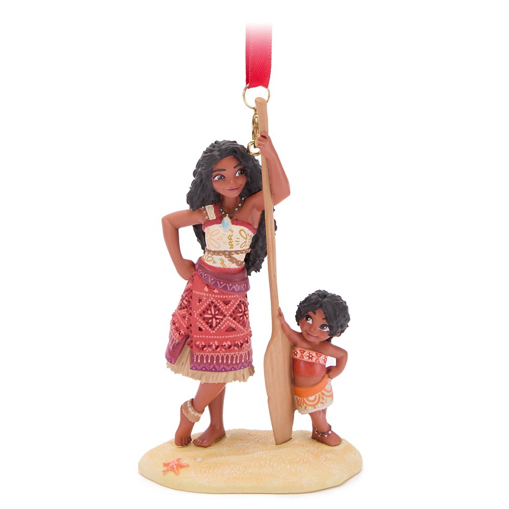 Adorno navideño Sketchbook Moana y Simea