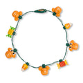 Collar de Halloween que brilla Mickey y Minnie Mouse