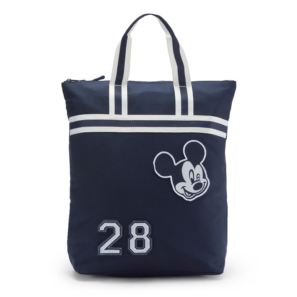 Mochila de lona Mickey Mouse universitaria