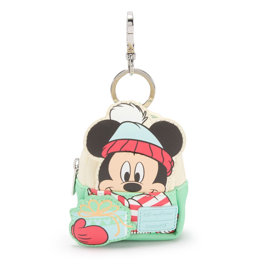 Charm sorpresa para bolso Mickey y amigos Loungefly mini mochila navideña (1 unidad)
