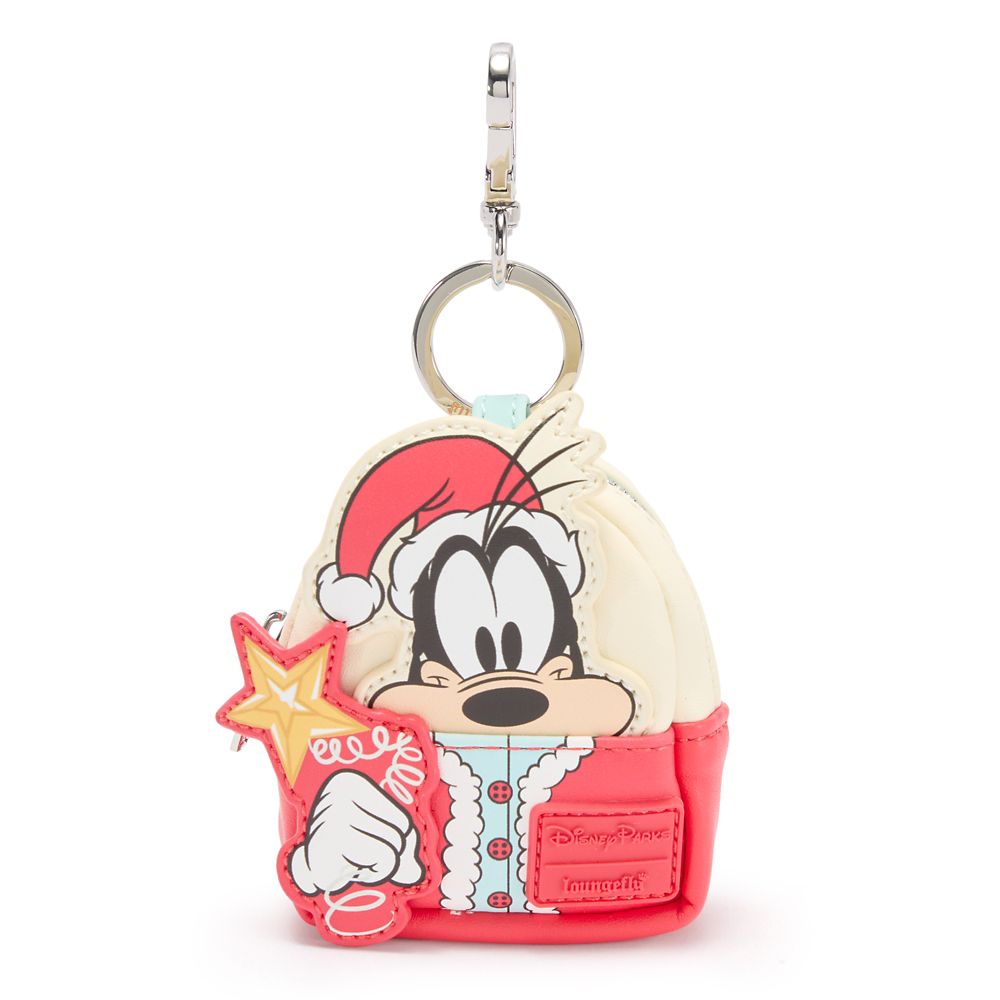Charm sorpresa para bolso Mickey y amigos Loungefly mini mochila navideña (1 unidad)