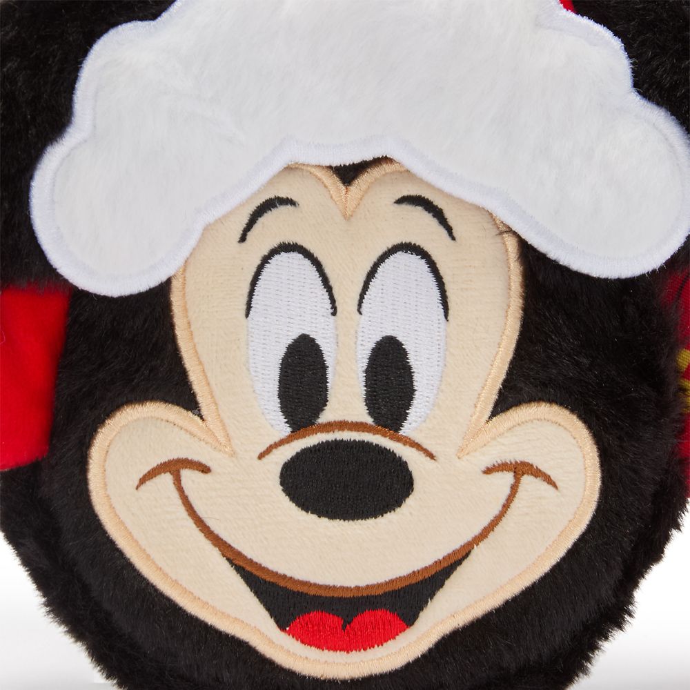 Monedero con muñequera de peluche Santa Mickey Mouse y amigos