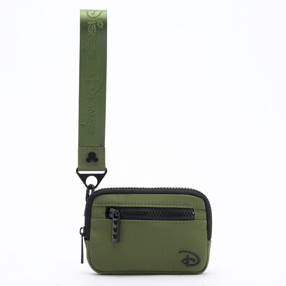 Estuche de muñeca con cierre Mickey Mouse Icon Disney – Verde oliva