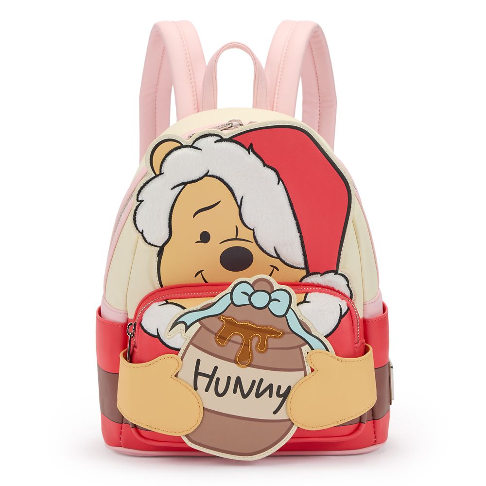 Mini mochila navideña Winnie the Pooh Loungefly
