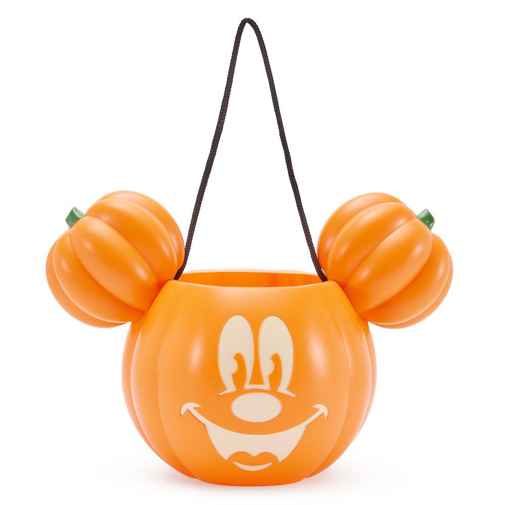 Balde para dulces calabaza tallada Mickey Mouse