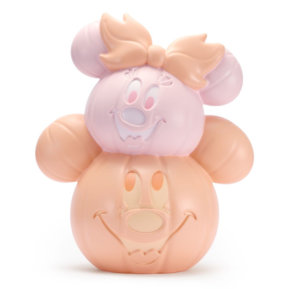Decoración de calabaza pastel con luz Halloween Mickey y Minnie Mouse – Grande 20''