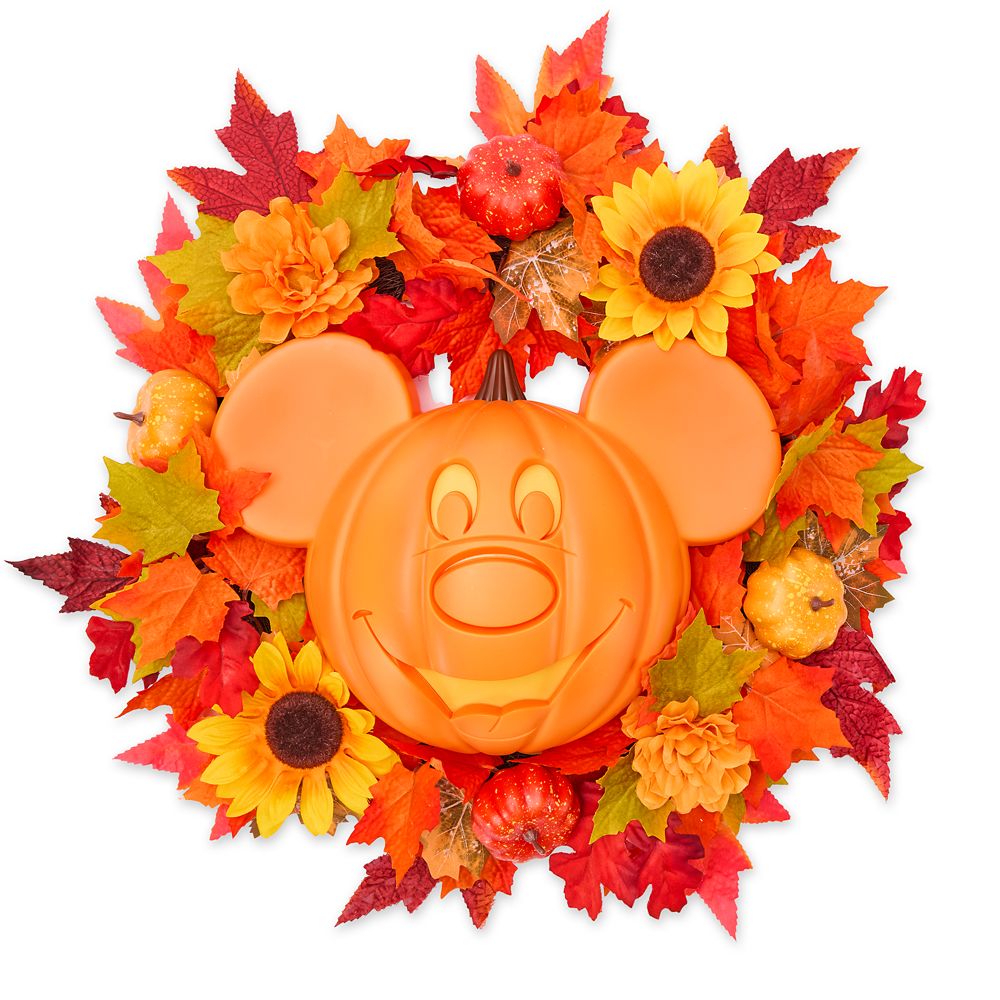 Corona con luz Halloween Mickey Mouse