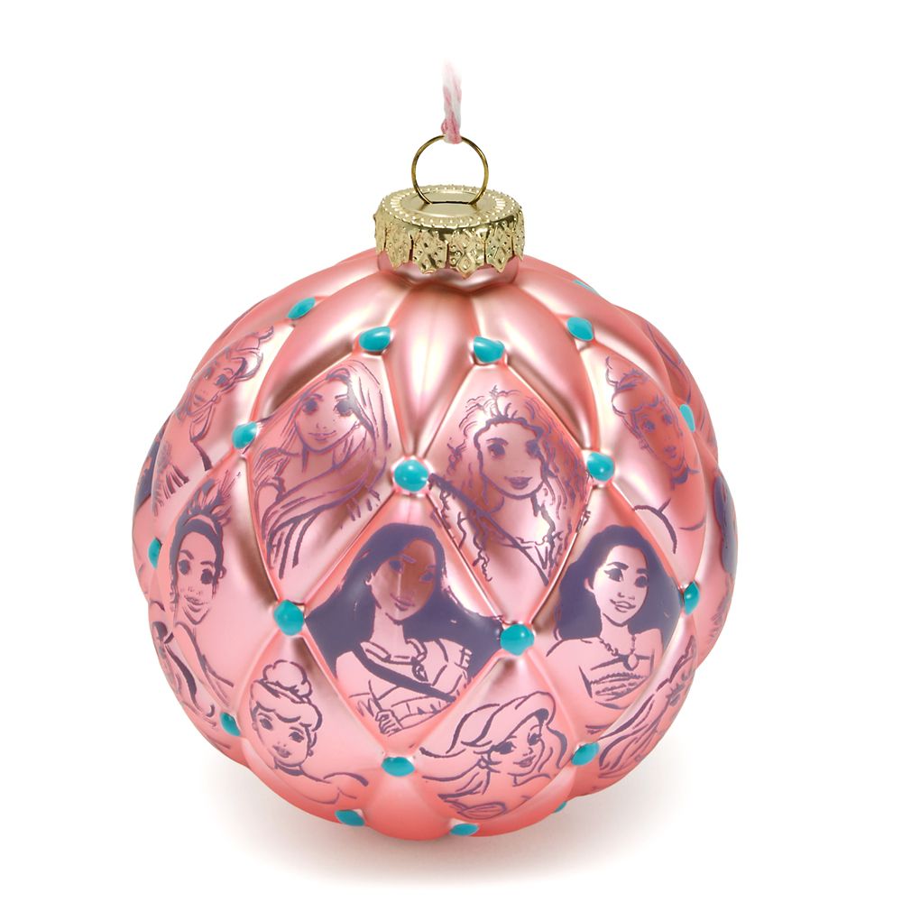 Adorno navideño de bola de vidrio Princesas de Disney