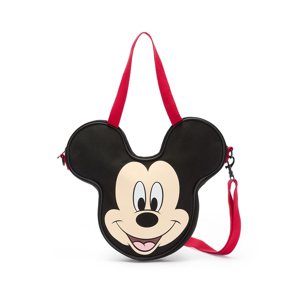 Tote bag de lona mini Mickey Mouse cara grande
