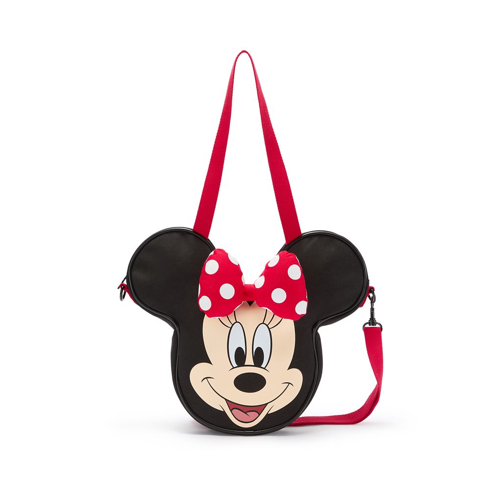Tote bag de lona mini Minnie Mouse cara grande