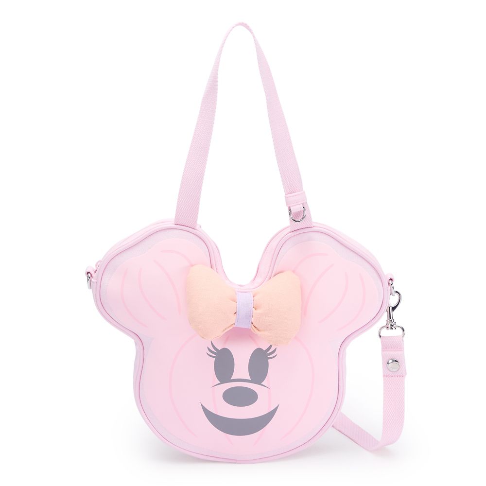 Tote bag de lona de Halloween Minnie Mouse cara grande