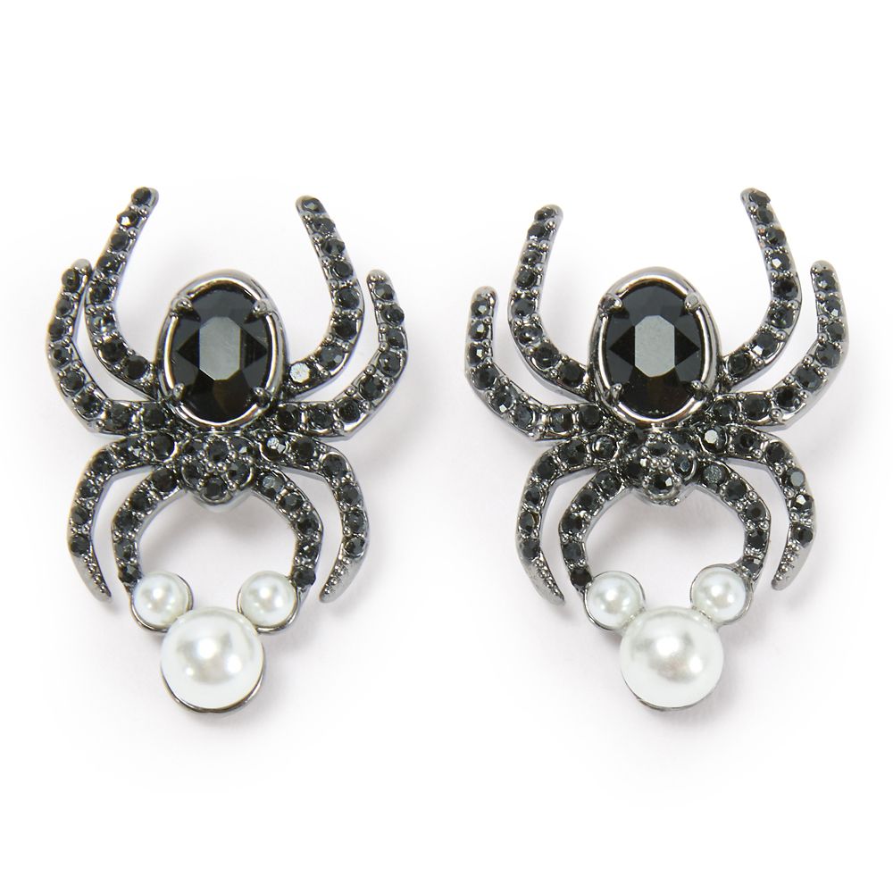 Aros de Halloween de araña con ícono de Mickey Mouse por BaubleBar