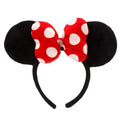 Cintillo con orejas y lazo de lunares Minnie Mouse para adultos