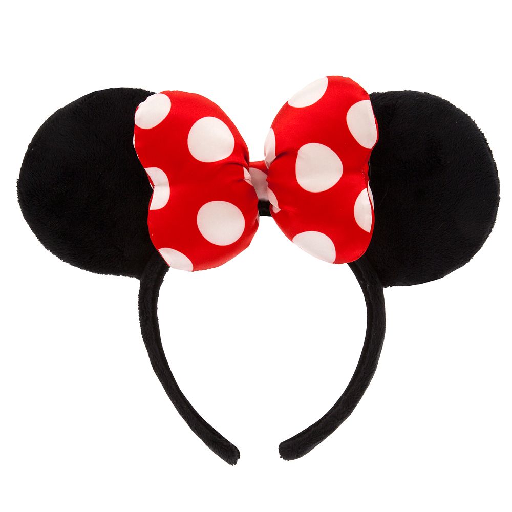 Cintillo con orejas y lazo de lunares Minnie Mouse para adultos