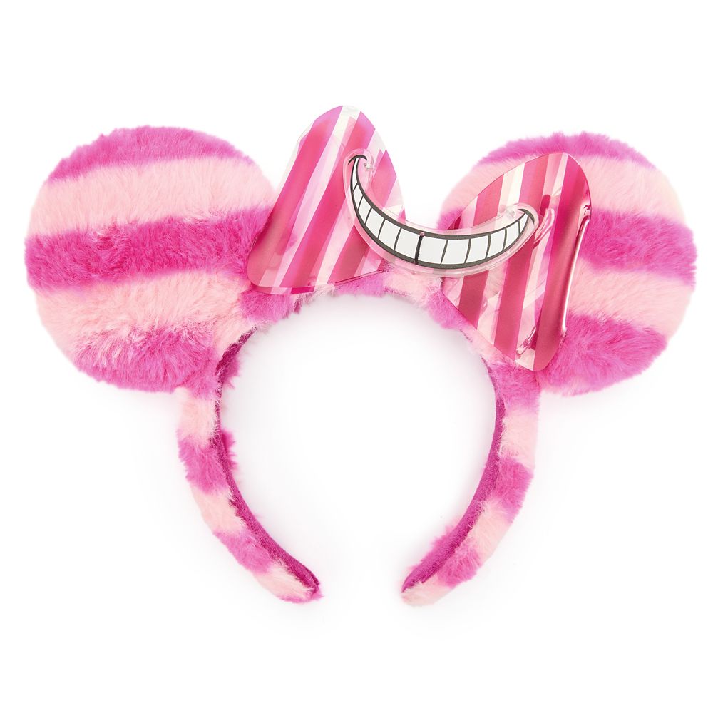 Cintillo de peluche con orejas Gato de Cheshire para adultos