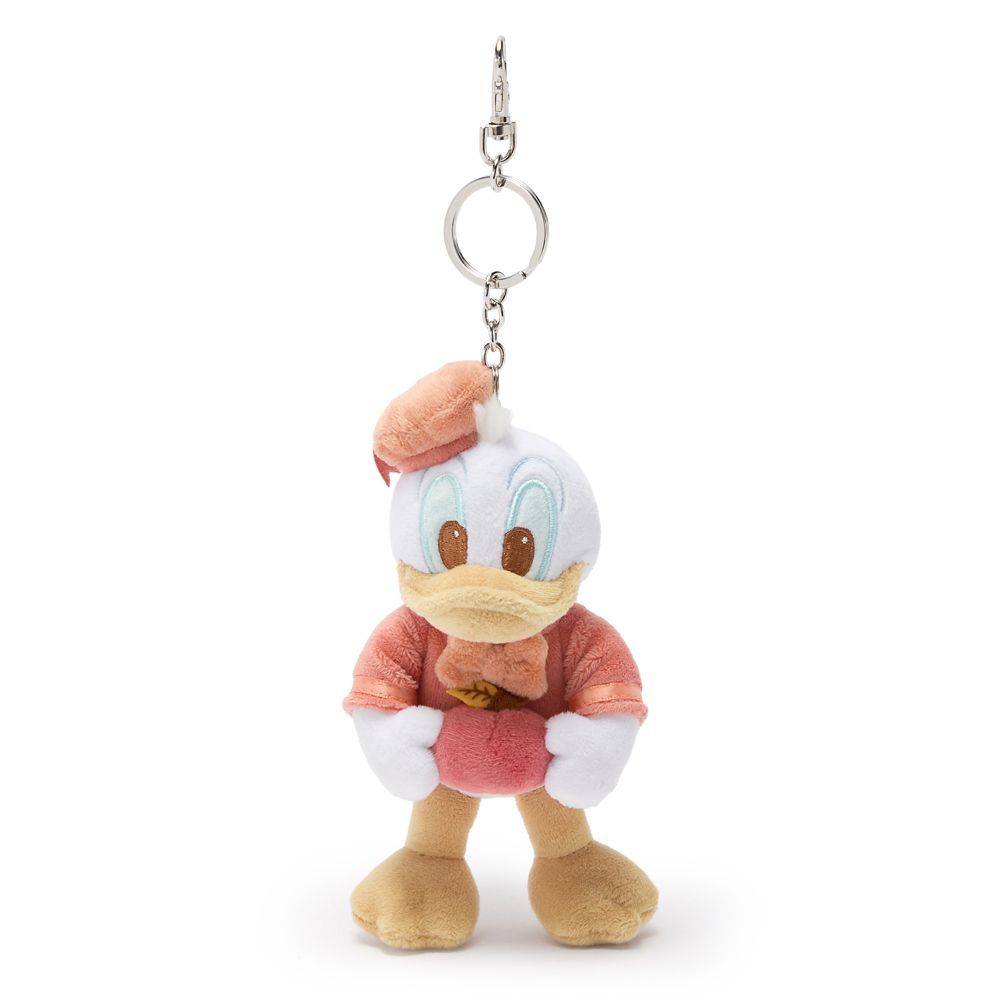 Llavero de peluche para bolso "Vibras de otoño" Pato Donald