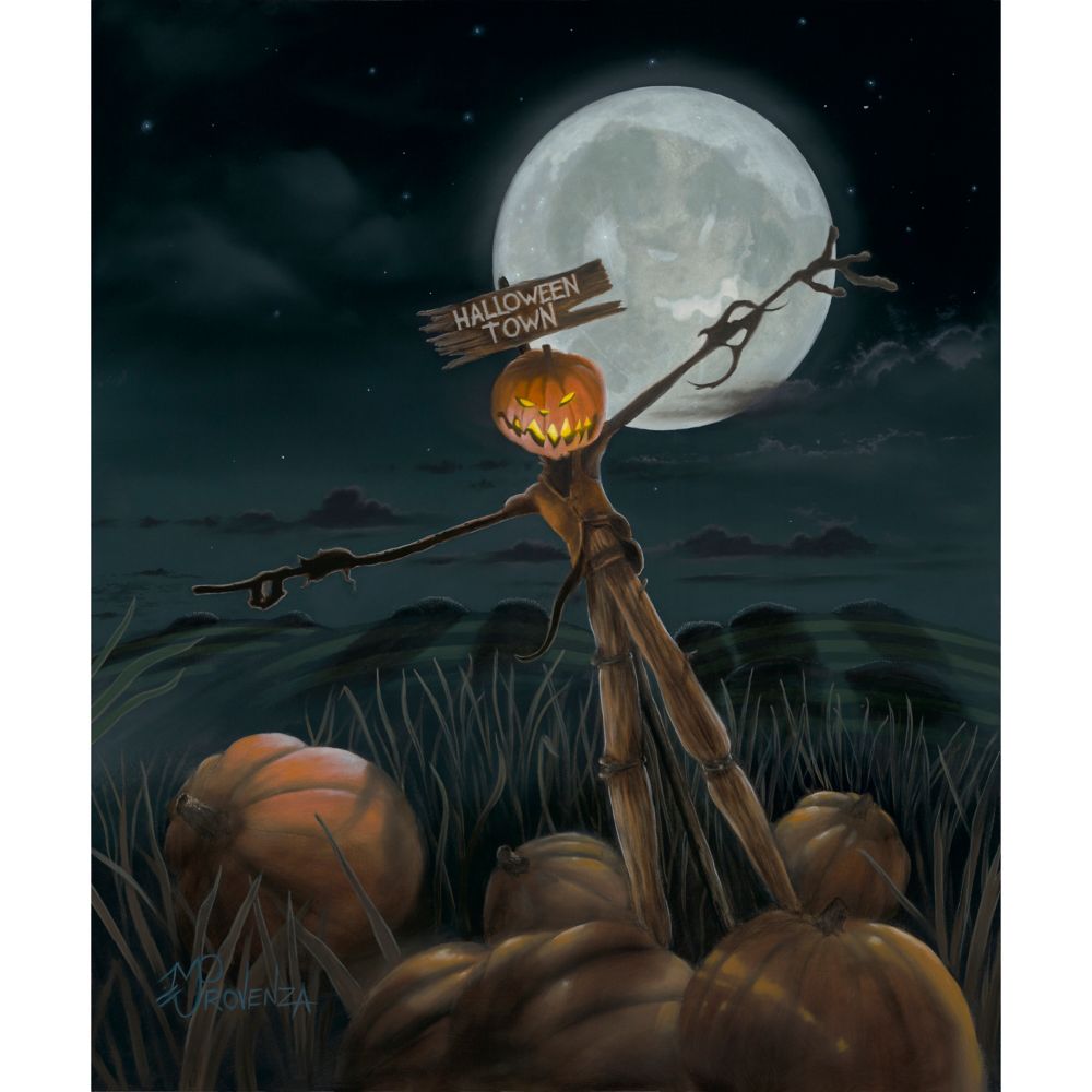 Lienzo enmarcado ''Esto es Halloween'' por Michael Provenza – El Extraño Mundo de Jack – Edición limitada