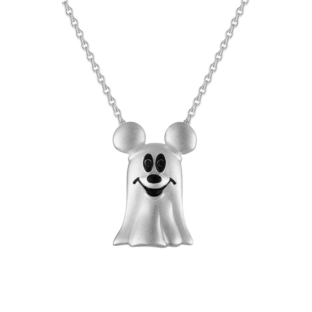 Collar con colgante de fantasma Mickey Mouse por Rebecca Hook