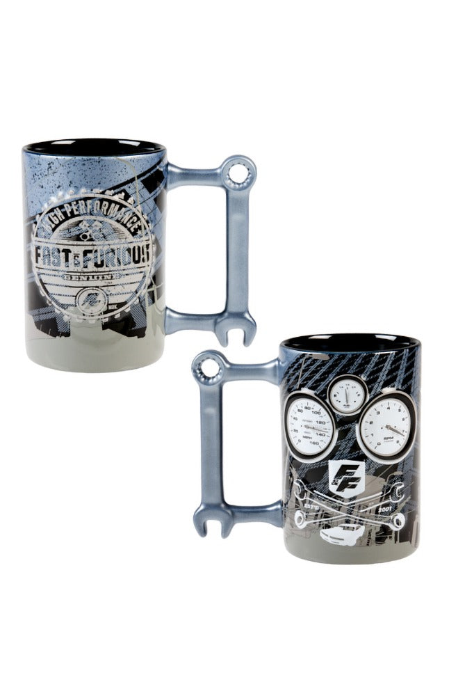 Taza Rápidos y Furiosos con asa de llave