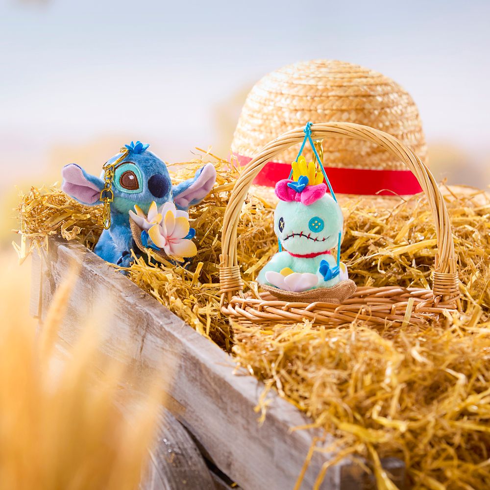 Llavero de peluche Scrump de verano de Disney Store Japón – Lilo & Stitch