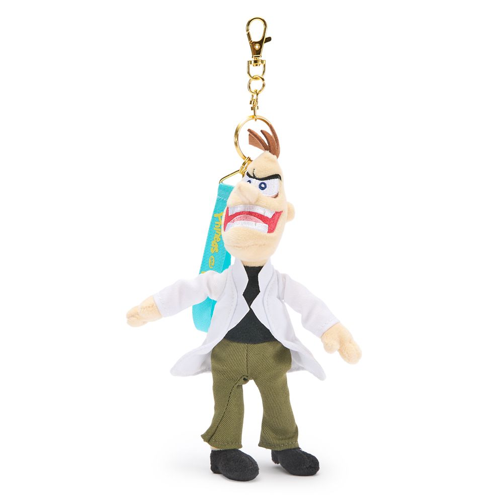 Llavero de peluche para bolso Dr. Heinz Doofenschmirtz – Phineas y Ferb – 8"