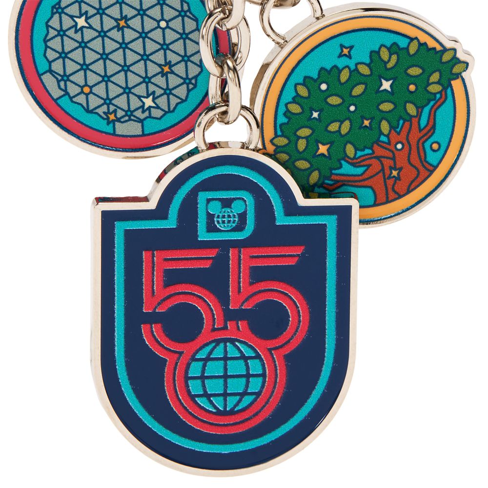 Llavero charm 55º aniversario Walt Disney World
