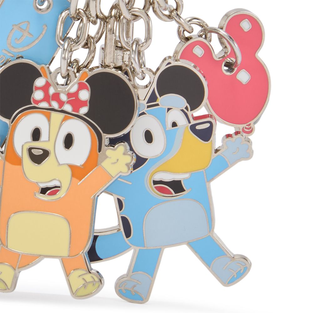 Llavero Bluey y Bingo Disney Parks