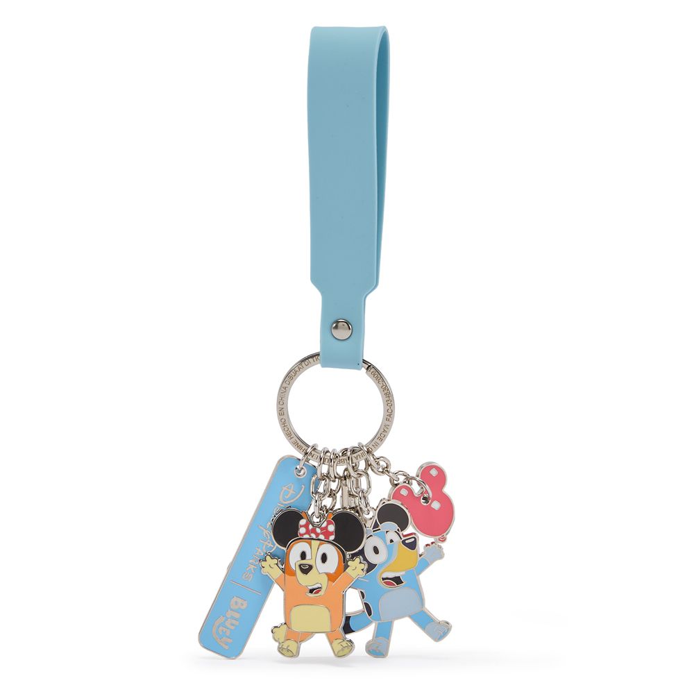 Llavero Bluey y Bingo Disney Parks