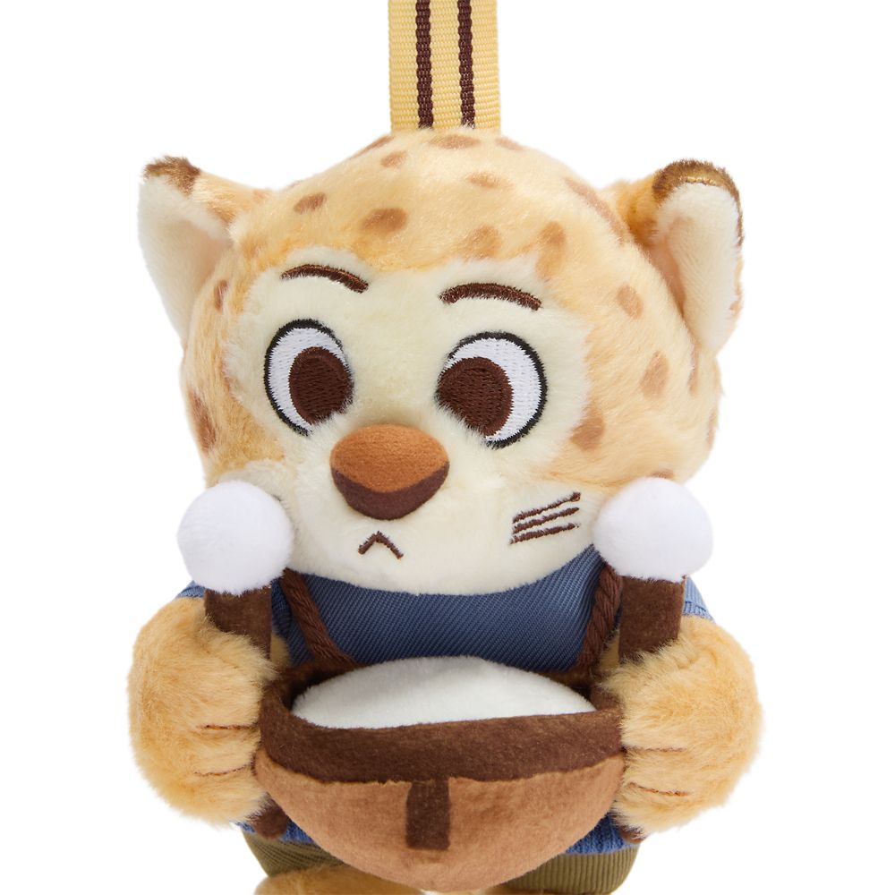 Charm de peluche Bobby Catmull con tambor – Zootopia