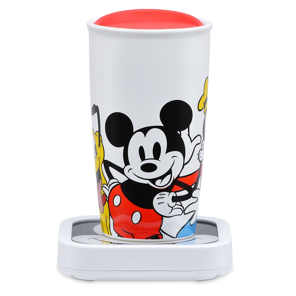 Taza con calentador Mickey Mouse y sus amigos