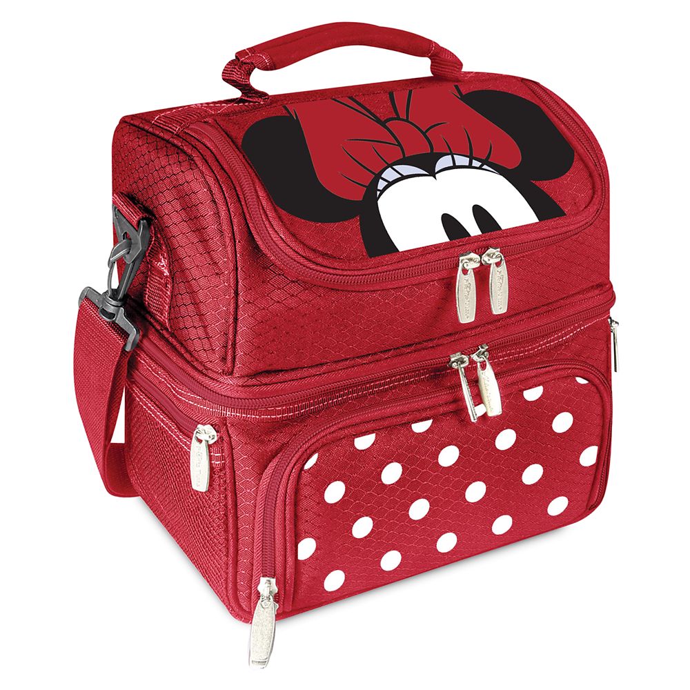 Lonchera Minnie Mouse con cubiertos