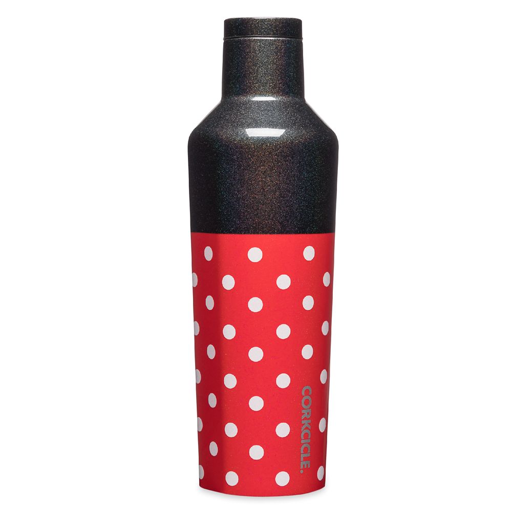 Cantimplora de acero inoxidable Minnie Mouse de lunares por Corkcicle