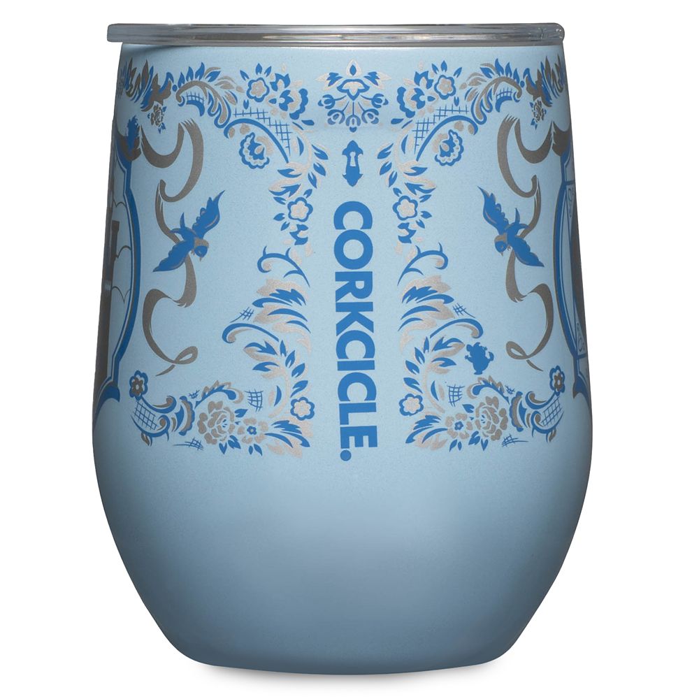 Vaso térmico sin pie de acero inoxidable Cenicienta por Corkcicle