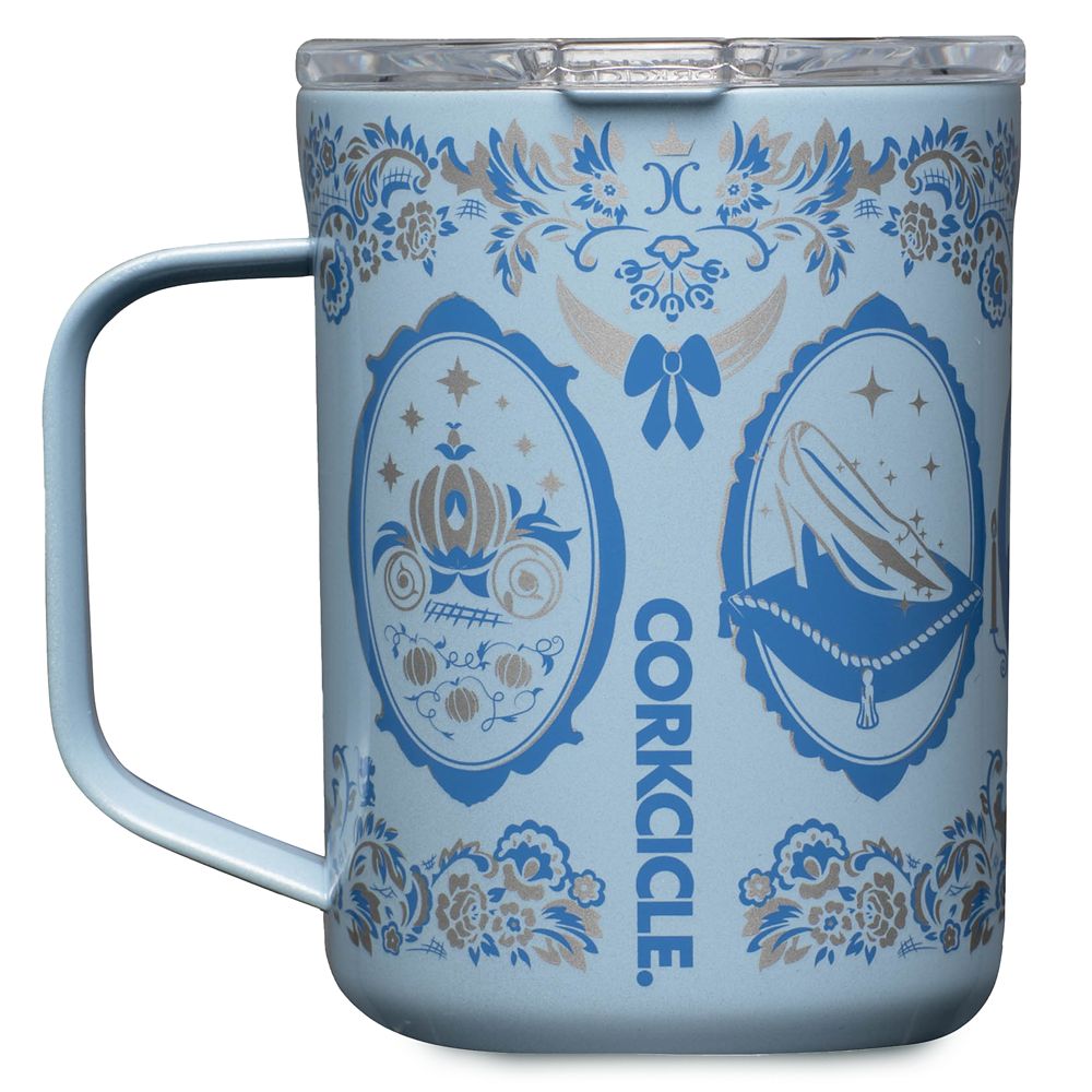 Taza de acero inoxidable Cenicienta por Corkcicle