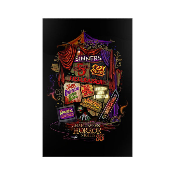 Póster Universal Orlando House – Halloween Horror Nights 2026