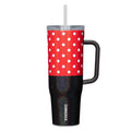 Vaso Cruiser de acero inoxidable con bombilla Minnie Mouse de lunares por Corkcicle