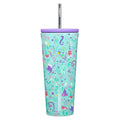 Vaso térmico de acero inoxidable con bombilla La Sirenita por Corkcicle
