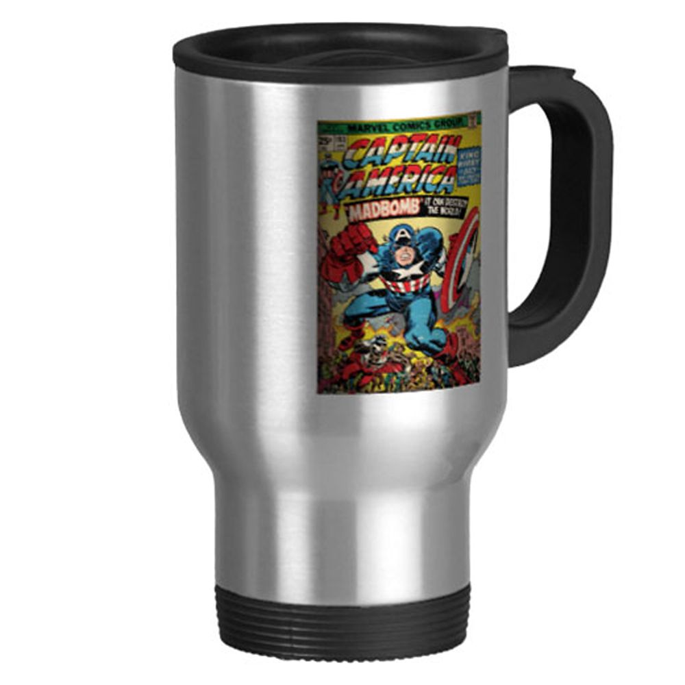 Taza de viaje Capitán América