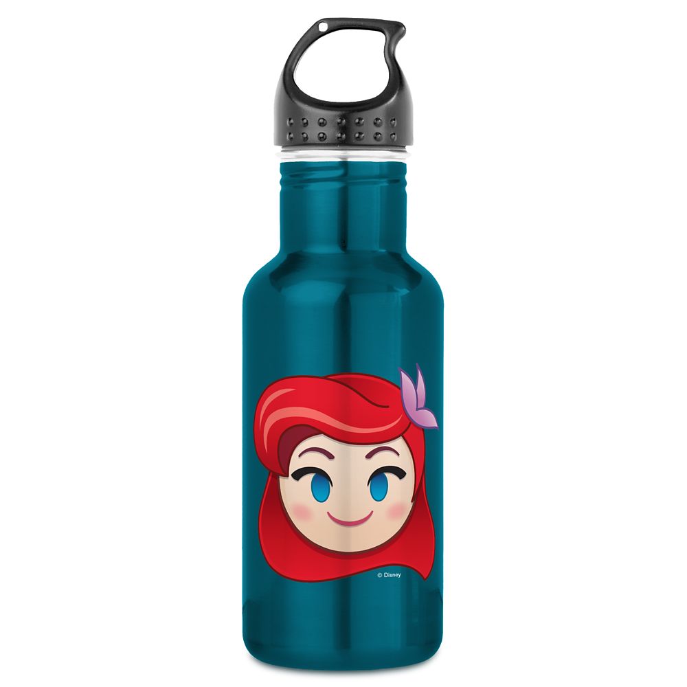 Botella de agua La Sirenita Emoji