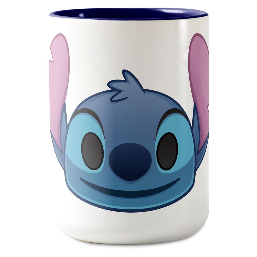 Taza bicolor Stitch Emoji