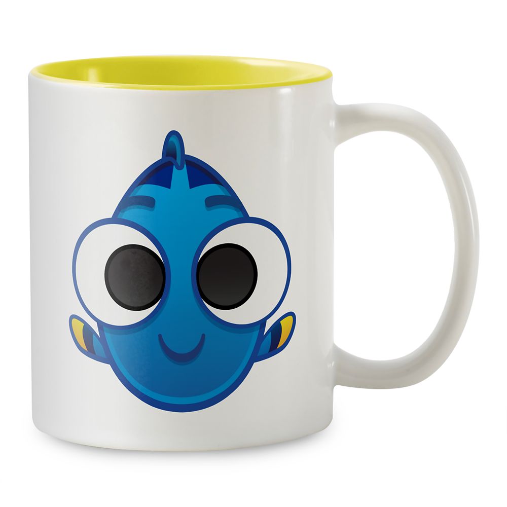 Taza bicolor Dory Emoji
