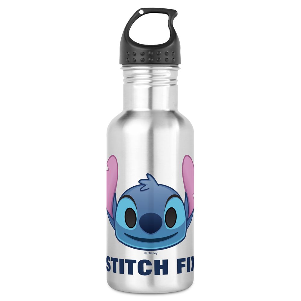 Botella de agua Stitch Emoji