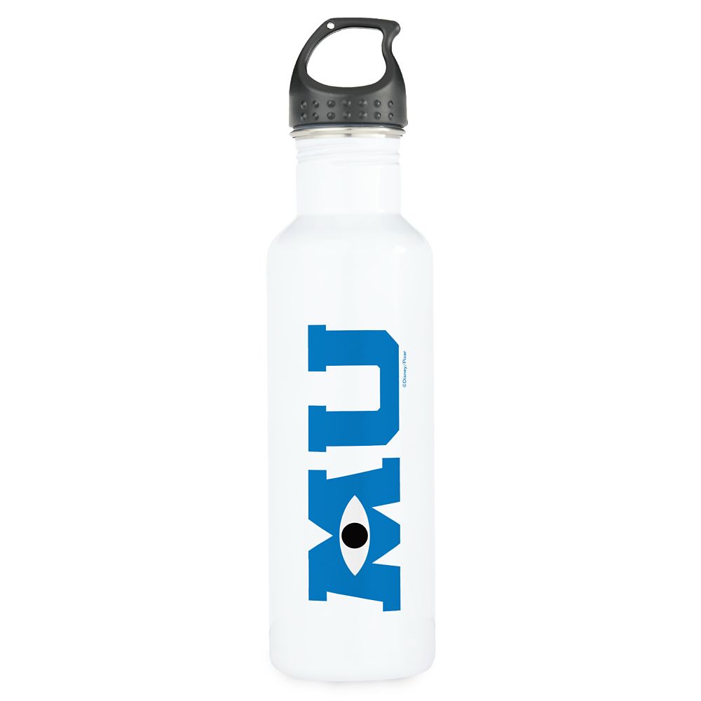 Botella de agua con logo Universidad de Monstruos