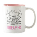 Taza de café bicolor Princesas de Disney "Soñadora valiente"
