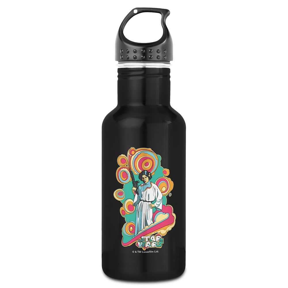 Botella de agua Princesa Leia Pop de los 70 – Star Wars
