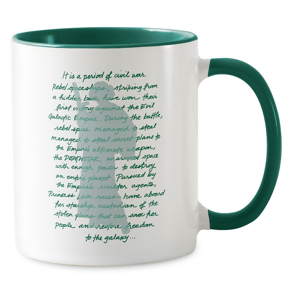 Taza de café con cita de Princesa Leia