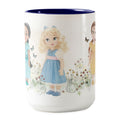 Taza de café bicolor Colección de Animadores de Disney Princesas de Disney