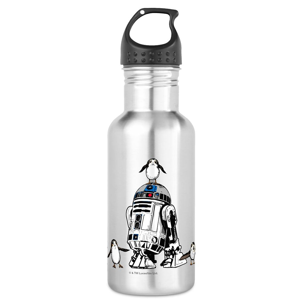Botella de agua R2-D2 y Porgs – Star Wars: Los Últimos Jedi