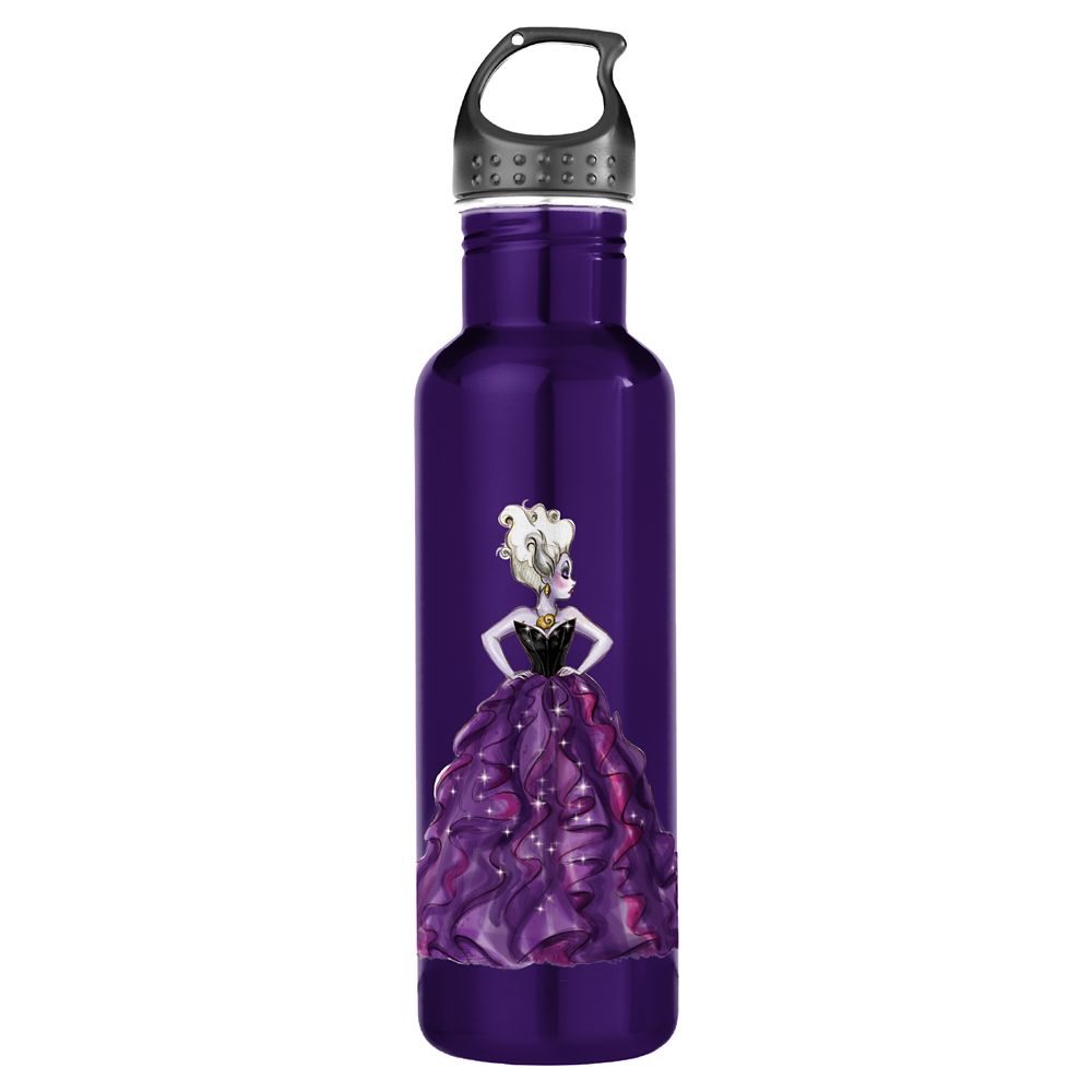 Botella de agua Úrsula – Colección de Diseñador Arte de Villanos de Disney
