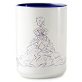 Taza de café bicolor Úrsula – Colección de Diseñador Arte de Villanos de Disney